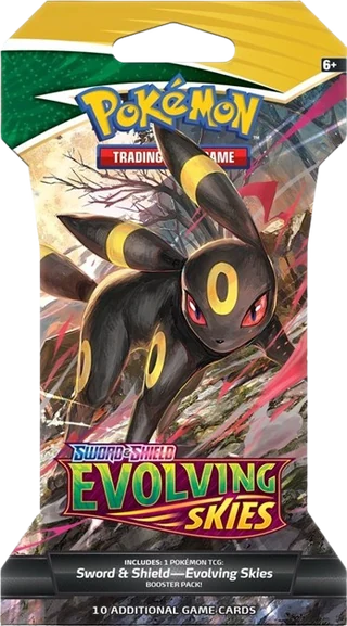 Evolving Skies sleeved booster pack