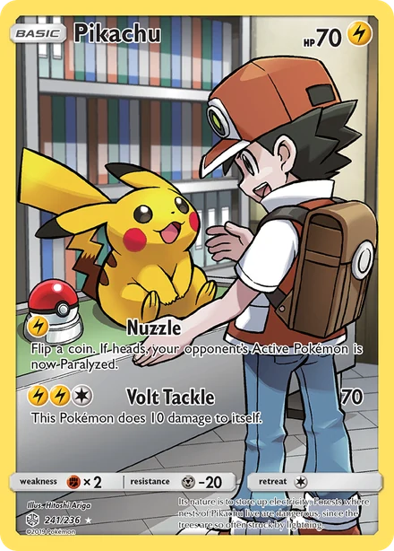 Pikachu, Cosmic Eclipse, NM