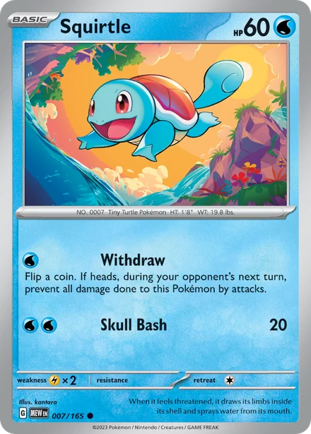 Squirtle, 151