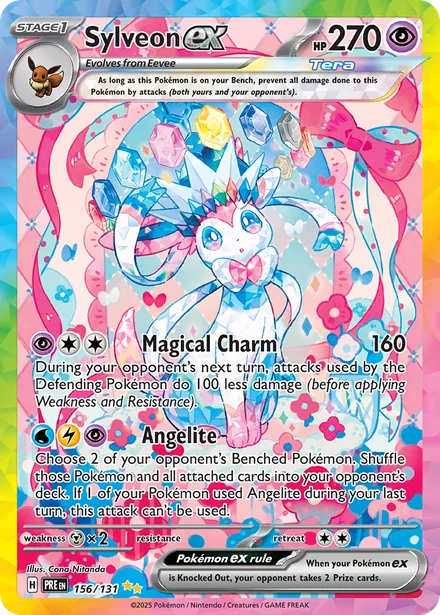 Sylveon ex, Prismatic Evolutions · NM
