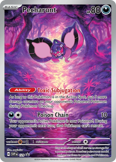 Pecharunt, Scarlet & Violet Black Star Promos