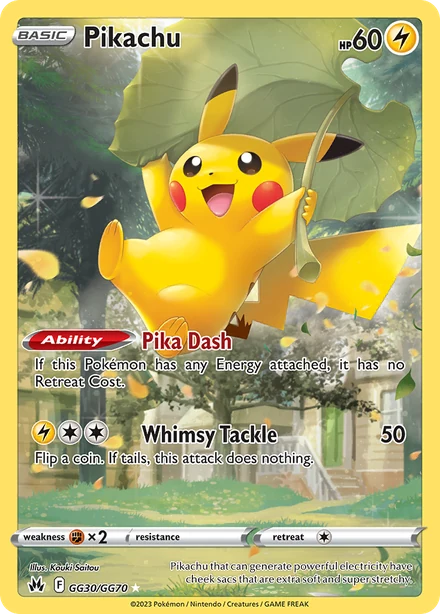 Pikachu, Crown Zenith Galarian Gallery